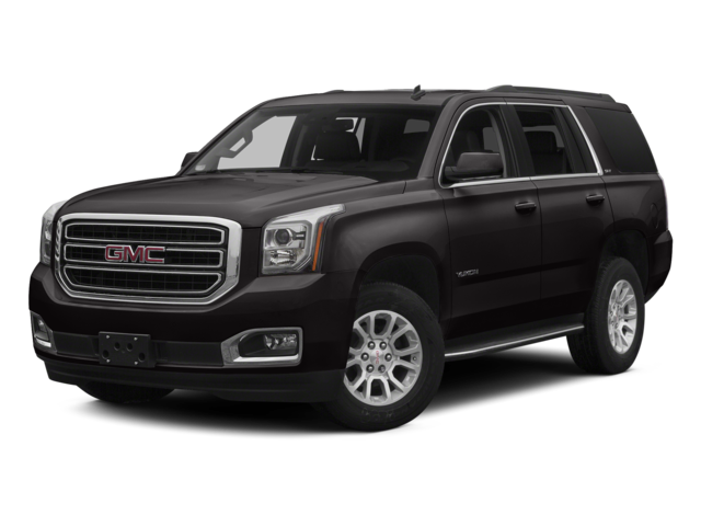 2016 GMC Yukon SLT in Onyx Black — front three-quarter view