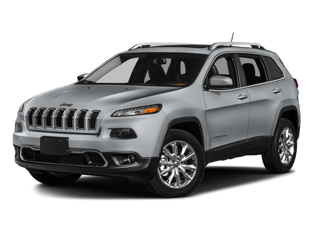 2017 Jeep Cherokee High Altitude FWD in Billet Silver Metallic Clearcoat — front three-quarter view