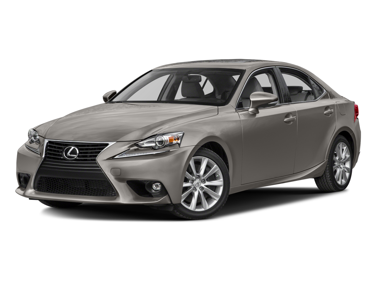 2016 Lexus Is 200t in Silver — front three-quarter view