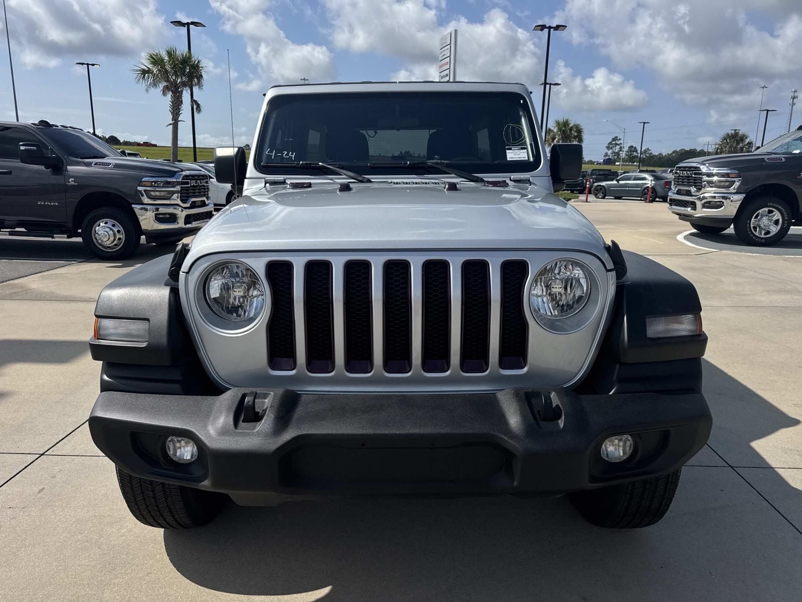 2023 Jeep Wrangler — side profile view