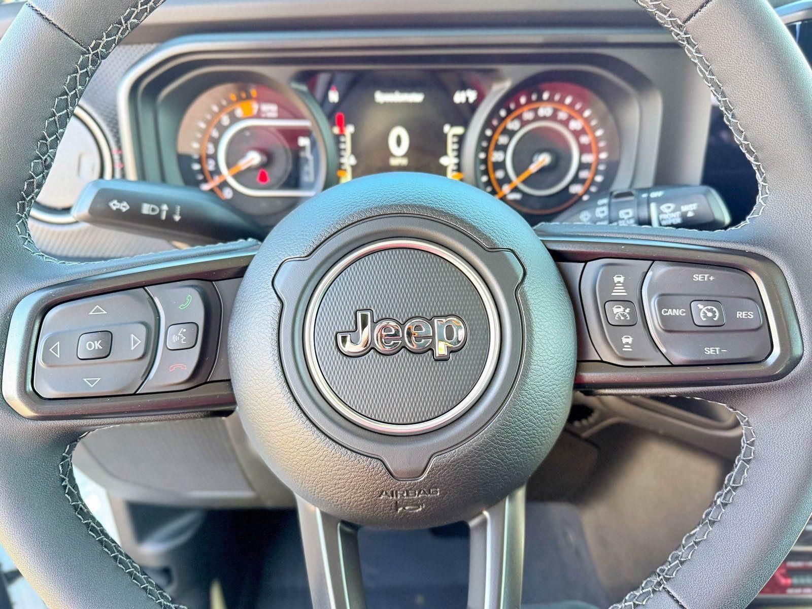 2026 Jeep Wrangler — side profile view