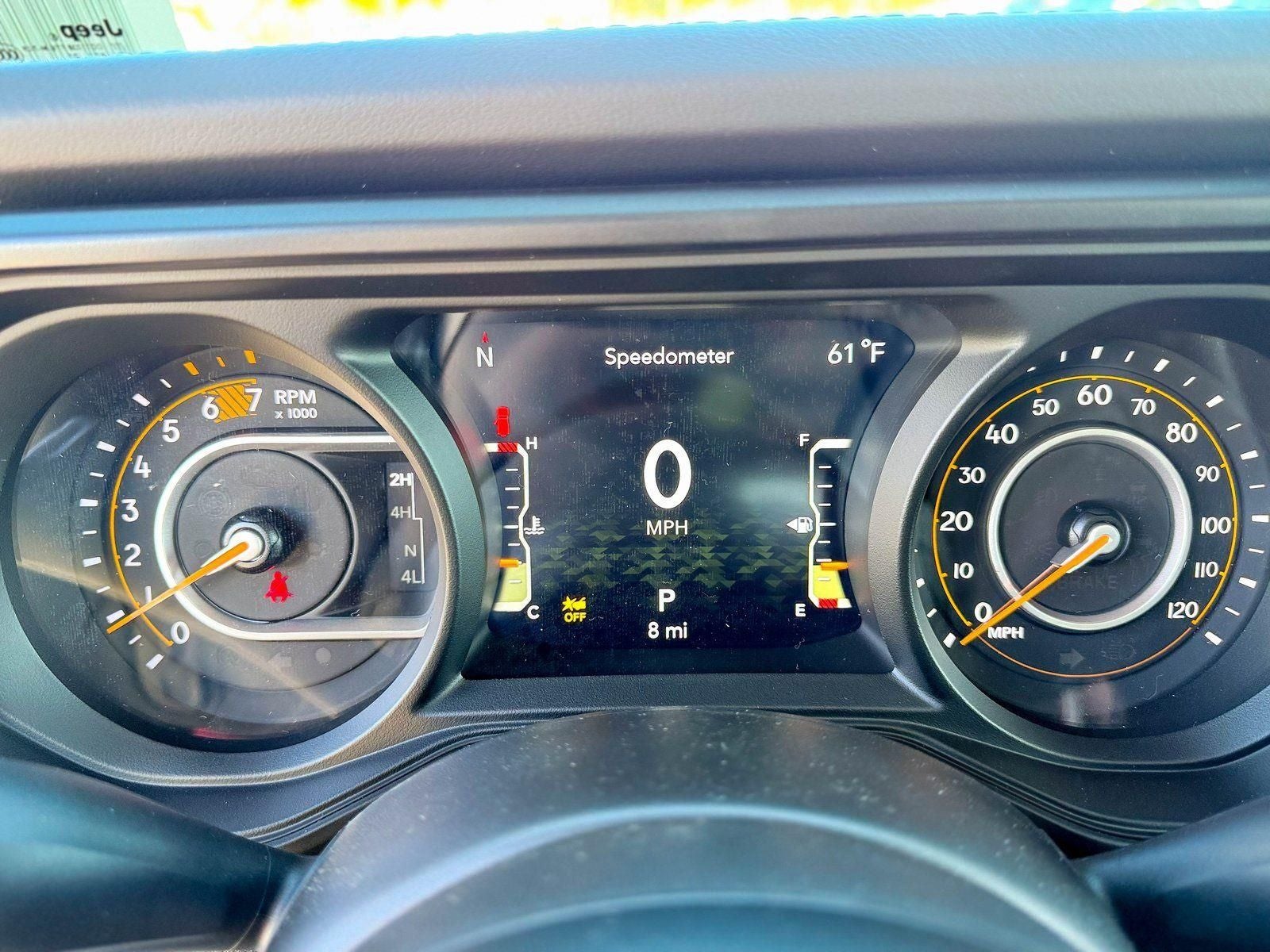 2026 Jeep Wrangler — rear three-quarter view
