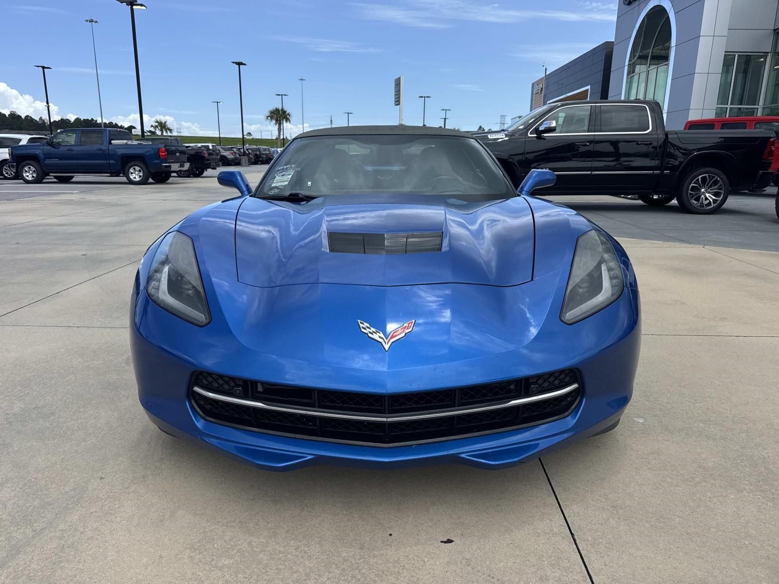 2016 Chevrolet Corvette — side profile view