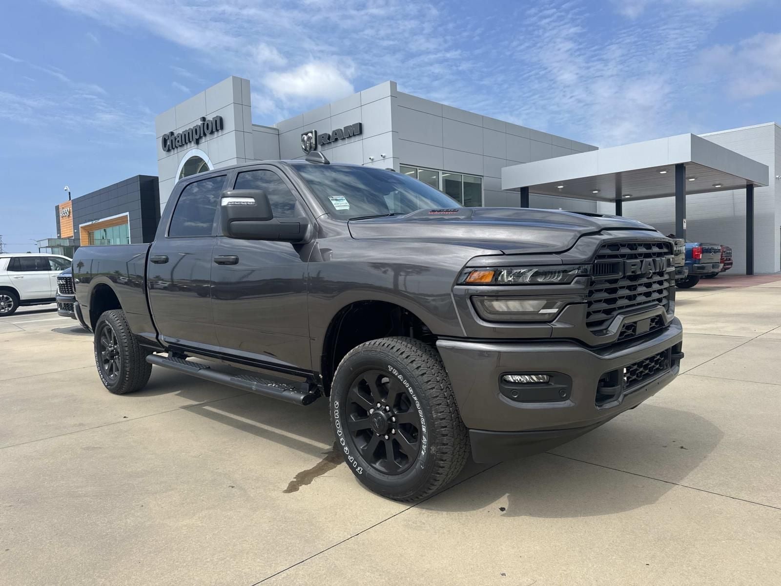 2026 RAM Ram 2500 RAM 2500 BLACK EXPRESS CREW CAB 4X4 6'4' BOX in Granite Crystal Metallic Clear-Coat Exterior Paint — front...